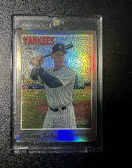 Topps 2019 Heritage Aaron Judge Yankees THC-499 Chrome Refractor SP /570
