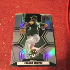 2022 Panini Mosaic Regular Silver Prizm #157 Frankie Montas