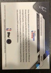 2025/26 NBA Topps Now DPOY VICTOR WEMBANYAMA – New / In Hand