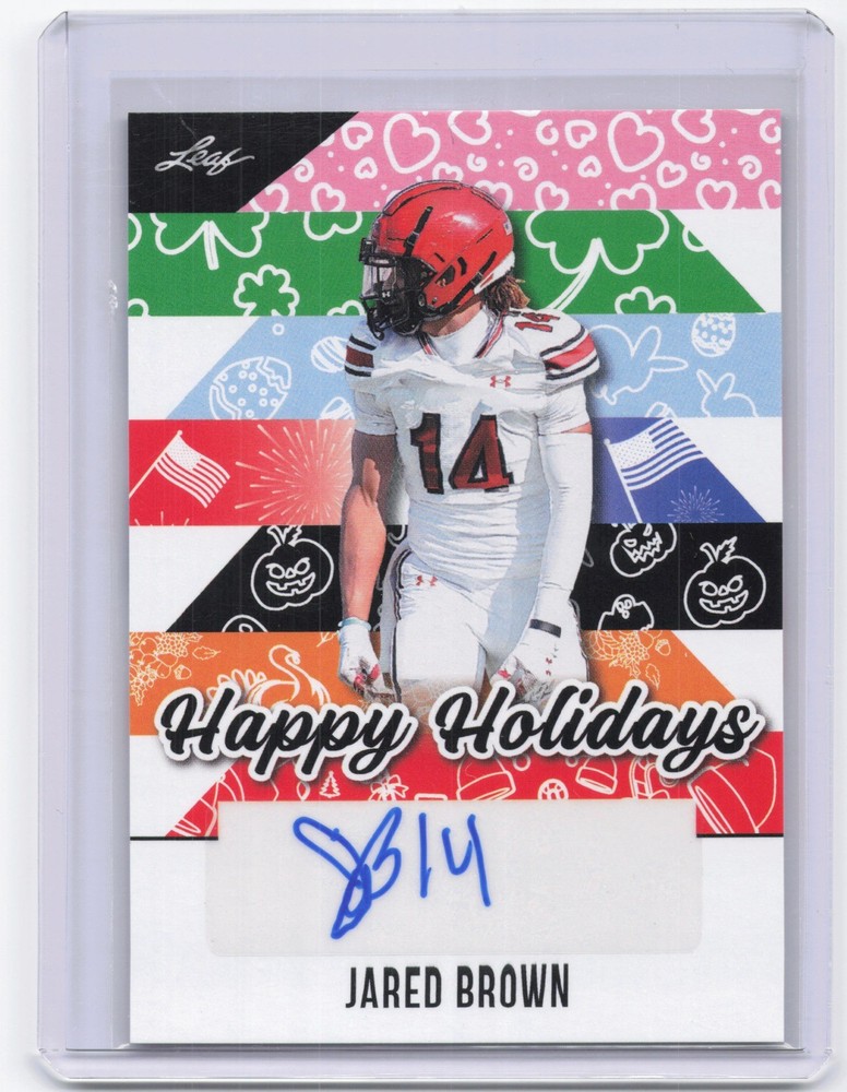 Jared Brown – Happy Holidays – 2025 Leaf Trinity