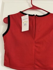 Ohio State Buckeyes Girls Youth-Two-Piece Cheer Set-Size YXS