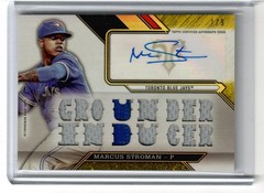 Marcus Stroman 2016 Topps Triple Threads Auto Relics 1/9 TTAR-MST5 Blue Jays