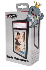 BCW Black Graded Card (PSA) Slab Bumper 6ct Box FREE SHIP