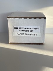 2022 Bowman Prospects Complete Set BP1-BP150