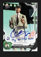 Chris Cenac Jr. RC Draft 27th 2025-26 NBA Topps NOW – Chance At 1/1 Auto Presale