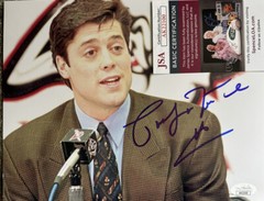 Hof Pat Lafontaine Buffalo Sabres Signed 8×10 Photograph JSA COA AK22100