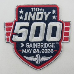 2026 INDY 500 Patch 110TH Running Event Logo Emblem IMS Indianapolis Souvenir