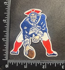 NEW ENGLAND PATRIOTS NFL FOOTBALL IRON ON EMBROIDERED PATCH SEE PHOTOS