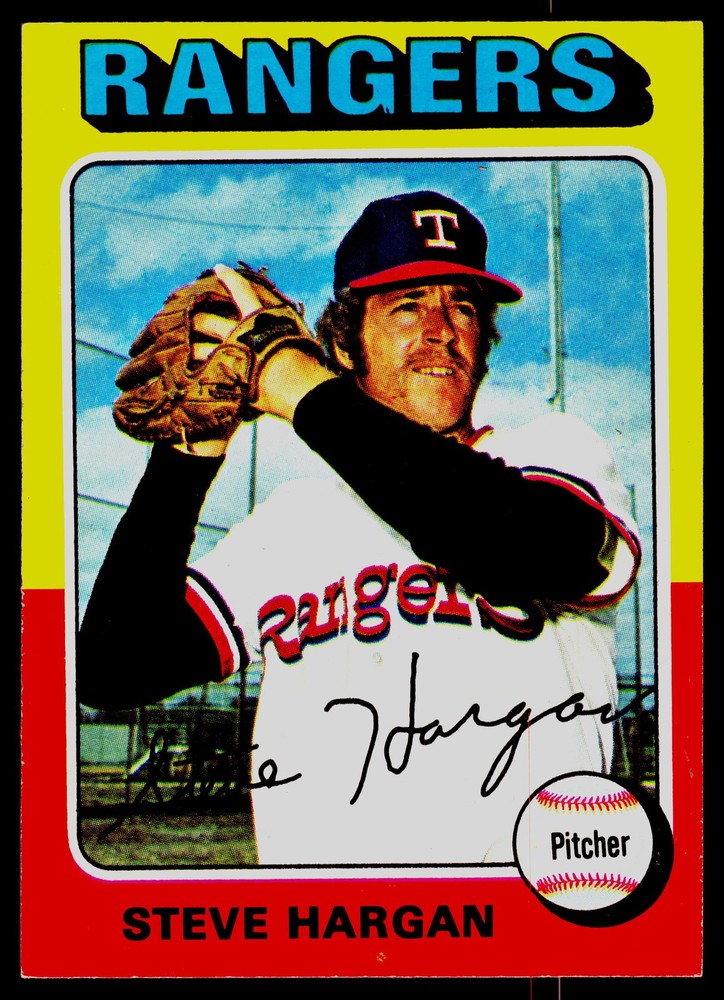 1975 Topps #362 Steve Hargan – VG