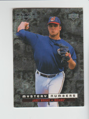 1998 Upper Deck Mystery Numbers #M23 Jaret Wright card #/2300