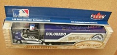 2002 Colorado Rockies diecast tractor-trailer truck semi