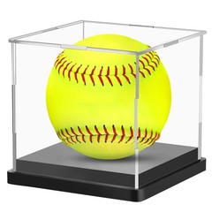 1PCS Softball Display Case Acrylic Clear Box 1P Softball,