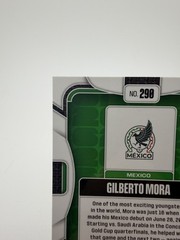 2026 Panini Prizm FIFA World Cup 2026 Gilbert Mora Silver Wave Prizm RC Mexico