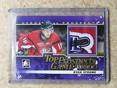 12-13 ITG Heroes Top Prospects Game-Used Patch Emblem CHL Logo RYAN STROME /10