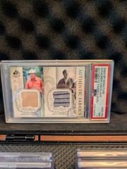 2004 SP Signature Palmer And Nicklaus Authentic Fabrics Dual 59 /100 PSA 7