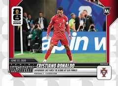 Cristiano Ronaldo 2026 Panini Instant #99 SCORES IN 6TH FIFA WORLD CUP! Pre-sale