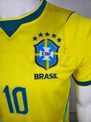 Size 3XL Brazil Unisex Neymar Fan Version Soccer Football Jersey 2026 Yellow