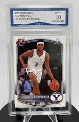 2026 Bowman U AJ Dybantsa 1st Bowman Rookie Card #DPP-1 Gem Mint 10