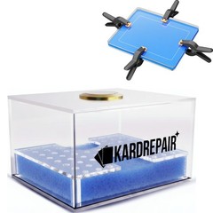 TCG Humidor Repair Kit Includes 2 Acrylic Flattening Plates & 4 Spring Clamp…