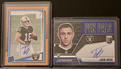 2025 Donruss Jack Bech Rookie Autograph Cards