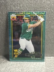 2026 Topps Chrome Baseball 1991 Teal Mojo Refractor/199 #91C2-50 Nick Kurtz
