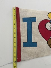 Vintage 1984 Los Angeles Dodgers Koufax Koala Felt Pennant 12X29 Rare MLB Promo
