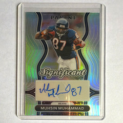 Panini Prizm 2024 Significant Signatures Muhsin Muhammad Auto SS-MMD