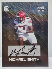 Michael Smith Silver On-Card Auto #14/15 Onit 2025 South Carolina Gravity