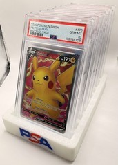 PSA Slab Case Display Holder for Graded Cards Storage Box Holds 10 PSA Slabs