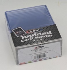 20 BCW 2.75mm 108pt Thick Memorabilia Trading Card Topload Holders protectors