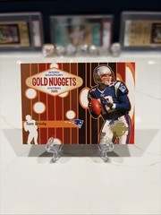 2005 TOPPS GOLD NUGGETS TOM BRADY CARD #GN4 GOAT HOF MVP INVEST TB12