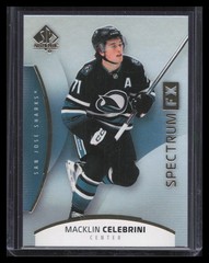 Macklin Celebrini 2025-26 SP Authentic #S-22 Spectrum FX