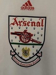 Arsenal FC 1992-1994 Adidas Cotton T-Shirt Tee Soccer Football JY8905 NWT Large