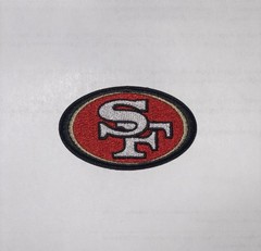 San Francisco 49ers Team Logo Embroidered 2.5in Patch