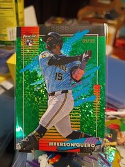 2026 Topps Finest Baseball Green Mini Diamond /99 RC Jeferson Quero #103 Brewers