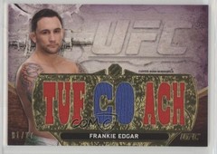 2014 Topps UFC Knockout Triple Threads Relic Amethyst 1/27 Frankie Edgar yw3
