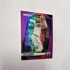 Panini Prizm 2024-25 Jaylen Brown Pink Prizm Numbered 247/249 #139 Celtics NBA