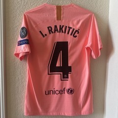 2018-19 Player Version Barcelona Third #4 Rakitić Nike Medium