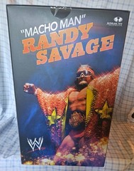 WWE McFarlane Mach Man Randy Savage Resin Statue With Box 19/500 RARE See Descr.