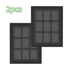 2Pcs Wall Mount Trading Card Display Frame UV Protection Magnetic Card Holder