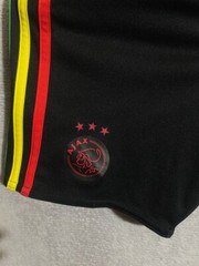 Ajax Third football Soccer Shorts 2021 – 2022 Black Adidas Young Size 2XS 5-6YRS