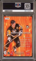 2012 FLEER RETRO INTIMIDATION NATION #8 MARIO LEMIEUX PSA 9