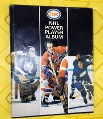 🥅 1970-71 Esso Power Players Hardcover Full Album 252 stamps STATS ENGLISH 🔥