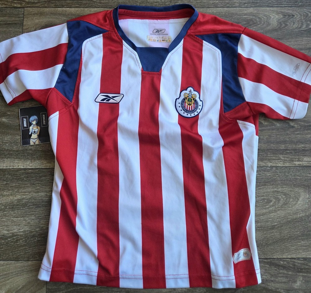 Reebok Chivas Guadalajara 04/05 Futbol Soccer Jersey Womens Size Large *Read*