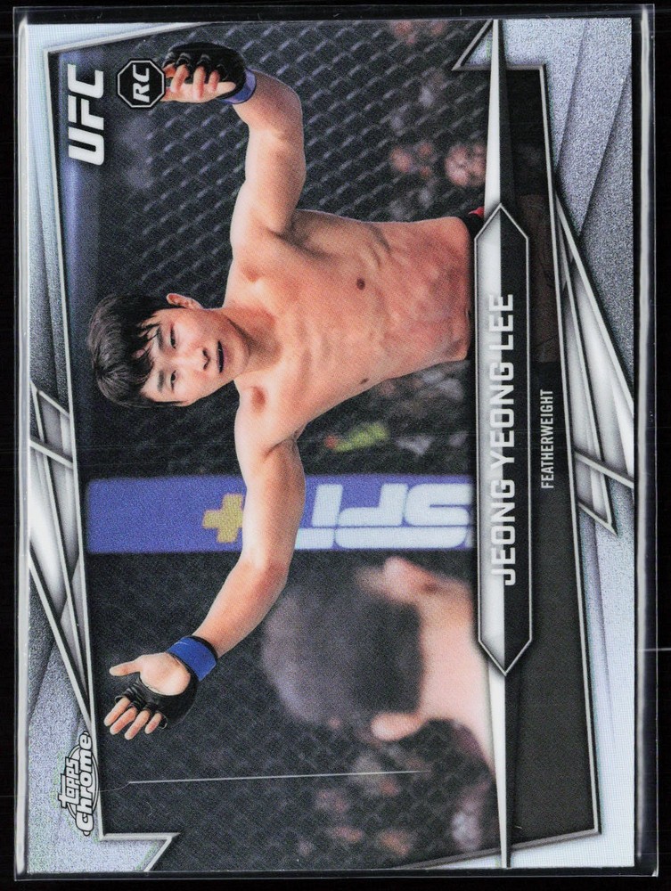 Jeong Yeong Lee 2026 Topps Chrome UFC Refractor #196 RC MMA/UFC