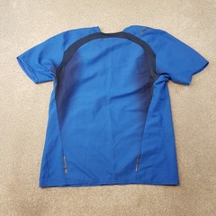 Italy Mens Football Shirt Large Blue Home 2006 World Cup Italia Training