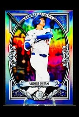 Shohei Ohtani Bowman Chrome Sterling REFRACTOR Topps SP Los Angeles Dodgers MINT