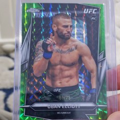Topps 2026 Topps Chrome UFC Oban Elliott #126 Rookie /75 Serial Numbered MMA