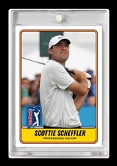 2020 Scottie Scheffler Future Stars PGA Tour Rookie Card #21 PGA Top Golfer