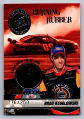 2010 Press Pass Burning Rubber Win Used Tire Talladega Brad Keselowski 176/250